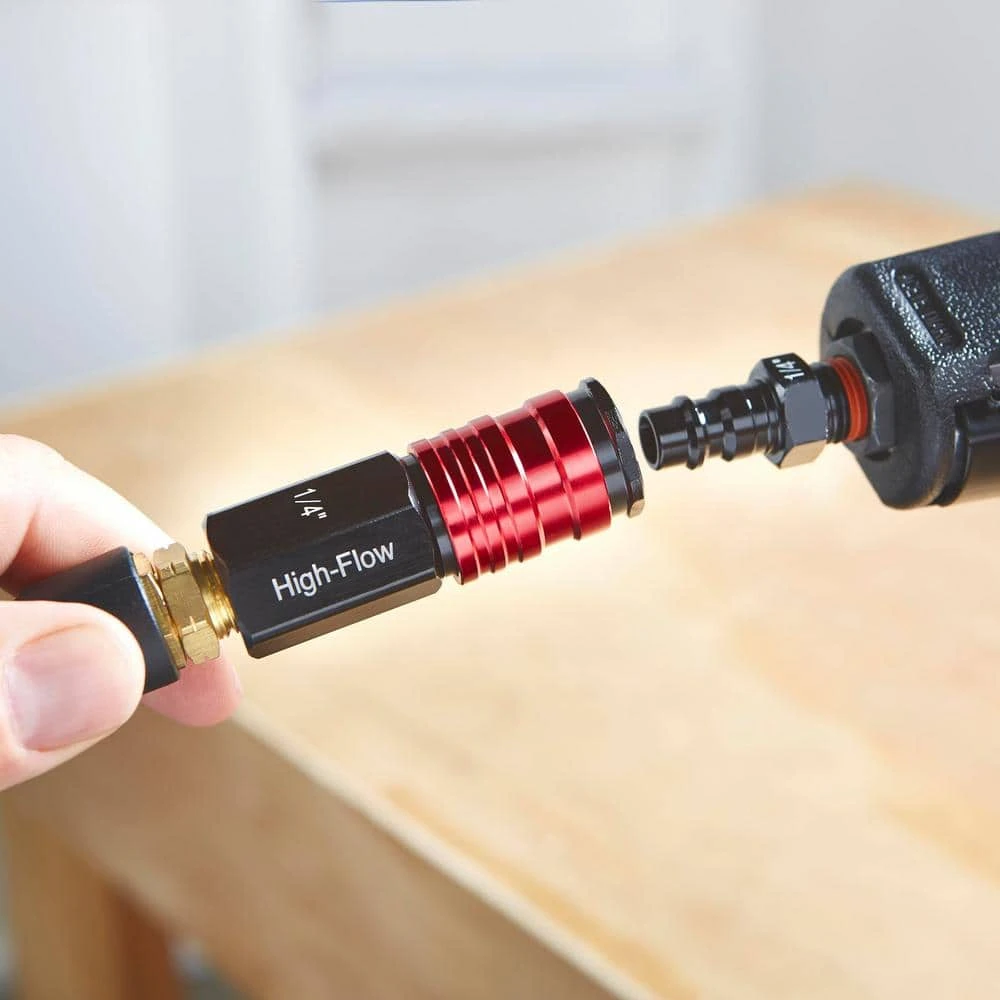 Husky High Flow Aluminum Quick Coupler 4 Husky High Flow Aluminum Quick Coupler - Image 4