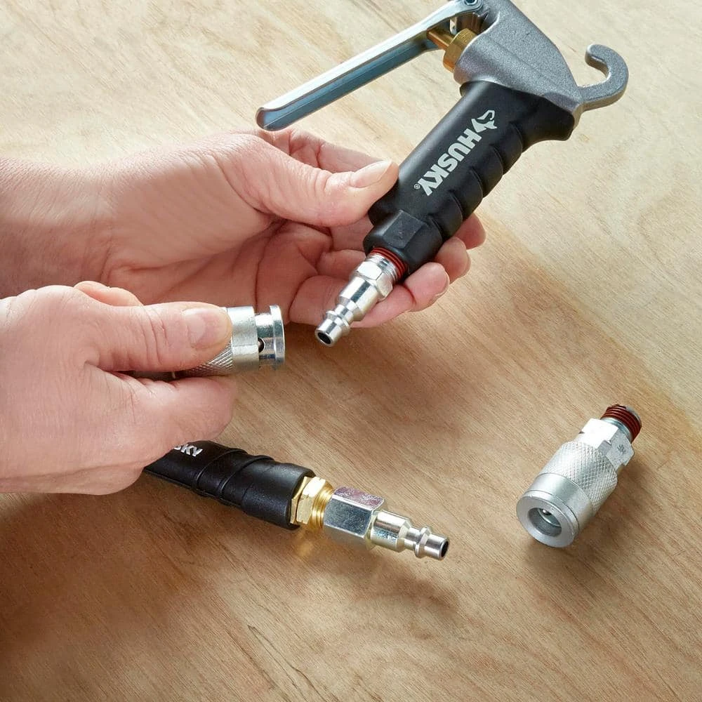 Husky 14IN IM COUPLER PLUG INC FLOW 6PC 2 Husky 14IN IM COUPLER PLUG INC FLOW 6PC - Image 2