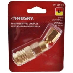 Husky 1/4 In. Universal Swivel Female Coupler 9 Husky 1/4 In. Universal Swivel Female Coupler -Husky Shop husky air tool fittings hda72000av 44 1000