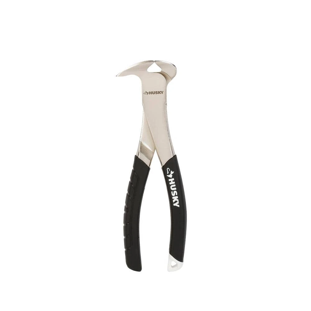 Husky 7 In. End-Nipper Cutting Pliers With Hammer Head 1 Husky 7 In. End-Nipper Cutting Pliers With Hammer Head