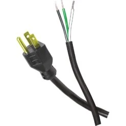 Husky 9 Ft. 14/3 Medium Duty Tool Replacement Cord, Black