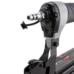 Husky Pneumatic 2-in-1 18 Gauge 2 In. Brad Nailer And 1/4 In. Narrow Crown Stapler With Fasteners (400-Count) -Husky Shop husky brad nailers dp2118g 44 1000