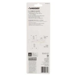 Husky 5 In. High Contrast Vernier Caliper -Husky Shop husky calipers 722h 40 1000