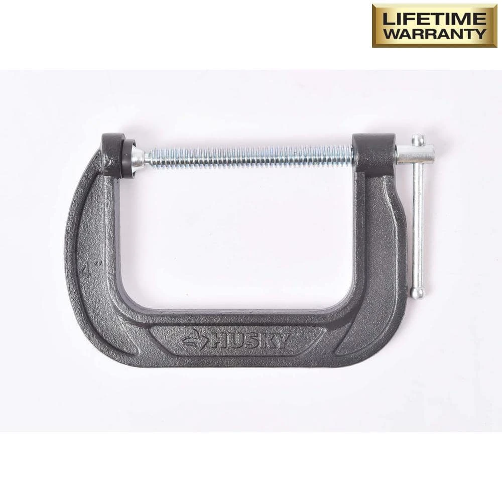Husky 4 In. C-Clamp 1 Husky 4 In. C-Clamp