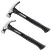 Husky 16 Oz. Fiberglass Claw And 20 Oz. Fiberglass Rip Hammer Set -Husky Shop husky claw hammers n g16g20shk 64 1000