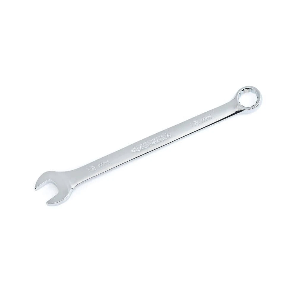 Husky 27 Mm 12-Point Metric Full Polish Combination Wrench 1 Husky 27 Mm 12-Point Metric Full Polish Combination Wrench