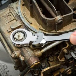 Husky 12 Mm Flex Head Ratcheting Combination Wrench -Husky Shop husky combination wrenches hfrw12mm fa 1000