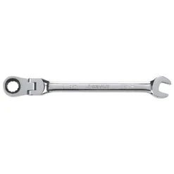 Husky 3/8 In. Flex Head Ratcheting Combination Wrench