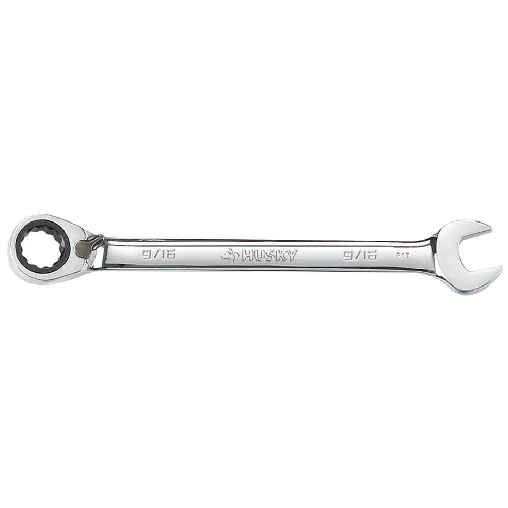 Husky 9/16 In. Reversible Ratcheting Combination Wrench 1 Husky 9/16 In. Reversible Ratcheting Combination Wrench