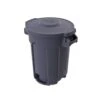 Husky 10 Gal. Grey Heavy Duty Commercial Outdoor Trash Can With Domed Lid -Husky Shop husky commercial trash cans 999 2510 64 1000