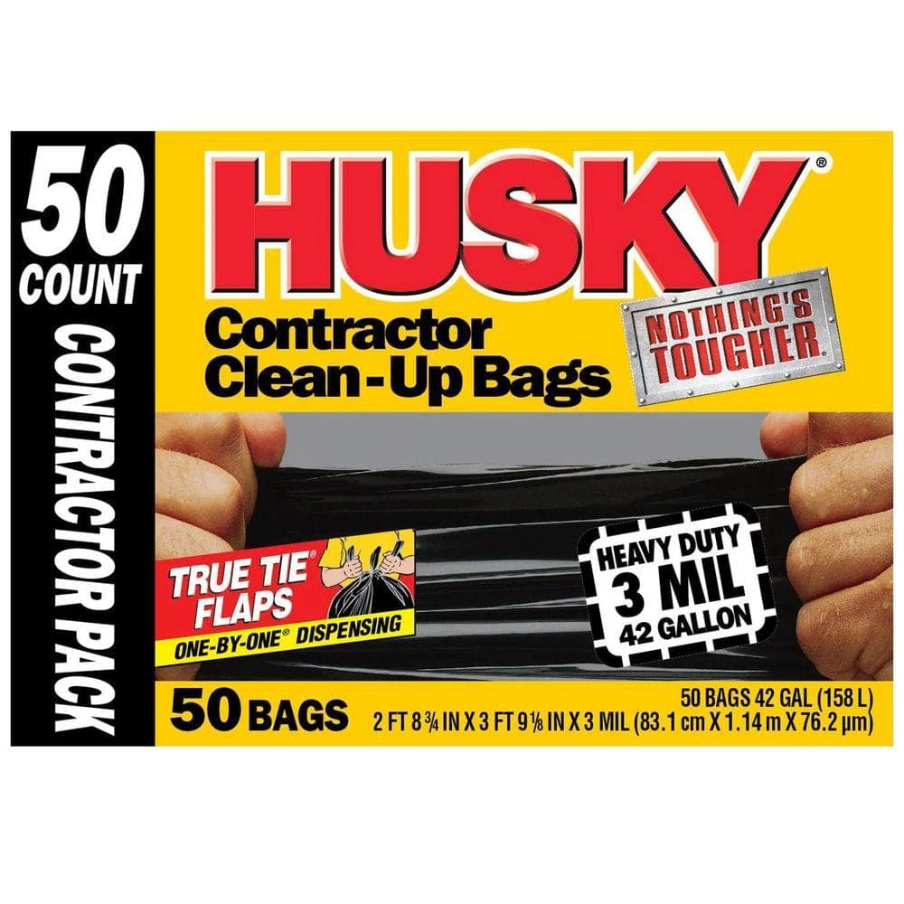 Husky 42 Gal. Contractor Bags (50-Count) 5 Husky 42 Gal. Contractor Bags (50-Count) - Image 5