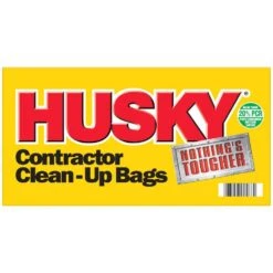 Husky 42 Gal. Heavy-Duty Contractor Clean-Up Bags With 20% PCR (32-Count) 14 Husky 42 Gal. Heavy-Duty Contractor Clean-Up Bags With 20% PCR (32-Count) -Husky Shop husky contractor bags hkr42wc032b a0 1000
