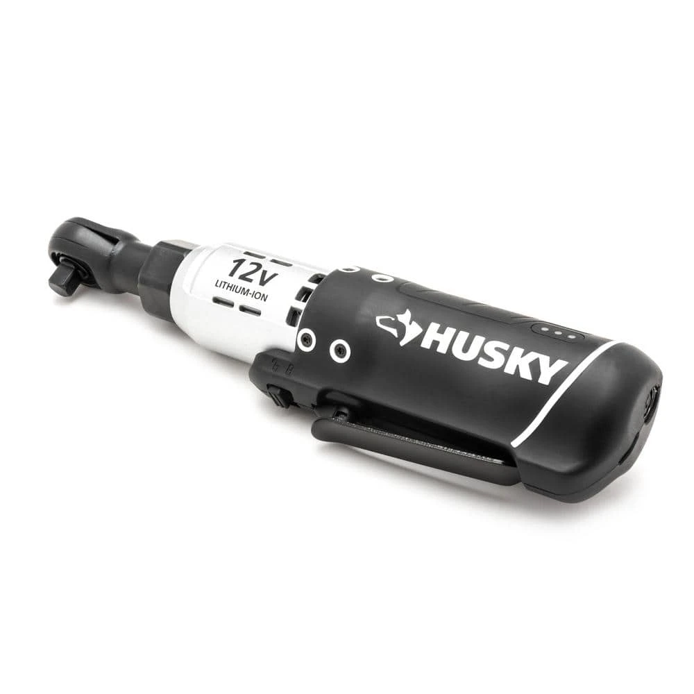 Husky 3/8 In. Drive 12-Volt Lithium-Ion Cordless Ratchet 3 Husky 3/8 In. Drive 12-Volt Lithium-Ion Cordless Ratchet - Image 3