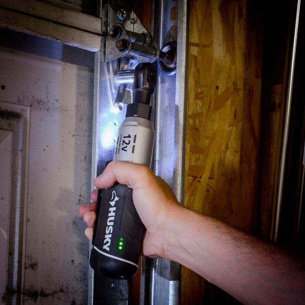 Husky 3/8 In. Drive 12-Volt Lithium-Ion Cordless Ratchet 9 Husky 3/8 In. Drive 12-Volt Lithium-Ion Cordless Ratchet - Image 9