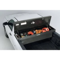 Husky 71 In. Graphite Aluminum Full Size Crossover Truck Tool Box -Husky Shop husky crossover truck tool boxes 102100 65 01 44 1000
