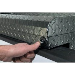 Husky 71 In. Graphite Aluminum Full Size Low Profile Crossover Truck Tool Box -Husky Shop husky crossover truck tool boxes 102101 65 01 1f 1000