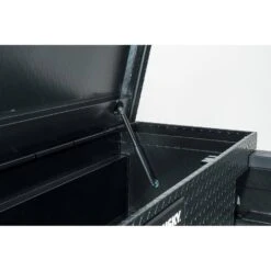 Husky 61.86 In. Matte Black Aluminum Low Profile Mid-Size Crossbed Truck Tool Box -Husky Shop husky crossover truck tool boxes 102102 53 01 1f 1000