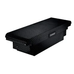 Husky 61.86 In. Matte Black Aluminum Low Profile Mid-Size Crossbed Truck Tool Box