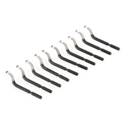 Husky E10 Replacement Deburring Blades (10-Pack) -Husky Shop husky deburring tools 86 470 0111 1d 1000