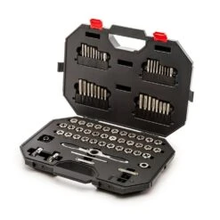 Husky SAE/Metric Ratcheting Tap And Die Set (77-Piece) 13 Husky SAE/Metric Ratcheting Tap And Die Set (77-Piece) -Husky Shop husky dies htapdie75pc 4f 1000