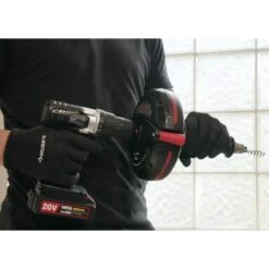 Husky 25 Ft. Power Drum Drain Snake Drill-Operated Auger For Sink, Tub And Shower Clogs 20 Husky 25 Ft. Power Drum Drain Snake Drill-Operated Auger For Sink, Tub And Shower Clogs -Husky Shop husky drain snakes 410 185 0111 77 1000