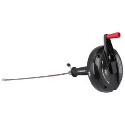 Husky 15 Ft. Manual Drain Snake Compact Drum Auger For Sink, Shower And Tub Clogs -Husky Shop husky drain snakes 410 186 0111 77 1000