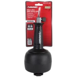 Husky 10 Ft. Rust Resistant Steel Sink Auger With Foldable Handle And Molded Case For Kitchen And Bathroom Use -Husky Shop husky drain snakes 410 235 0111 1f 1000