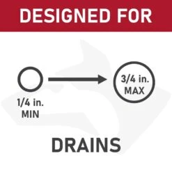 Husky 10 Ft. Rust Resistant Steel Sink Auger With Foldable Handle And Molded Case For Kitchen And Bathroom Use -Husky Shop husky drain snakes 410 235 0111 40 1000