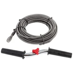 Husky 50 Ft. Drain Auger, Replacement Cable For Electric Augers -Husky Shop husky drain snakes 410 270 0111 77 1000