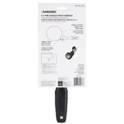 Husky 6 In. Rubber Strap Wrench -Husky Shop husky fastening tools wrenches 410 273 0111 1f 1000