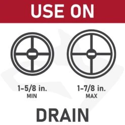 Husky Tub Drain Remover & Installation Tool -Husky Shop husky fitting removal tools 410 211 0111 40 1000