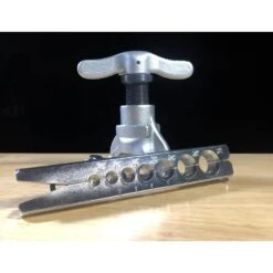 Husky Heavy‑Duty Pro Tubing Flaring Tool – 3/16 In. To 3/4 In. Capacity, 45° Single Flare For Copper, Brass And Aluminum -Husky Shop husky flaring swaging tools 86 868 0111 44 1000