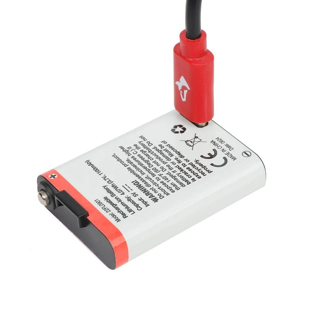 Husky 600 Lumens Dual Power Aluminum Headlight 3.7-Volt 1100 MAh Rechargeable Replacement Battery 4 Husky 600 Lumens Dual Power Aluminum Headlight 3.7-Volt 1100 MAh Rechargeable Replacement Battery - Image 4