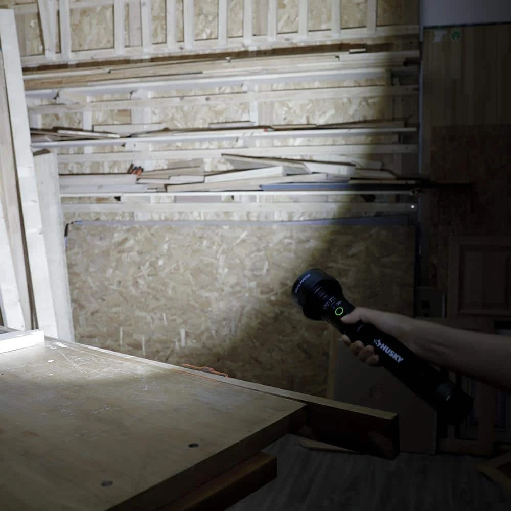 Husky 10000 Lumens Dual Power Aluminum Flashlight 7.4-Volt 4600mAh Rechargeable Replacement Battery 8 Husky 10000 Lumens Dual Power Aluminum Flashlight 7.4-Volt 4600mAh Rechargeable Replacement Battery - Image 8