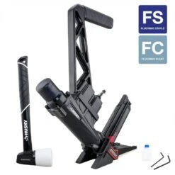 Husky Pneumatic 3-in-1 15.5-Gauge And 16-Gauge 2 In. Flooring Nailer And Stapler With Quick Jam Release -Husky Shop husky floor nailers hdufl50 c3 1000
