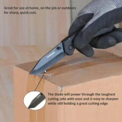 Husky 4 In. Folding Knife With Nylon Handle -Husky Shop husky folding knives 90108 fa 1000