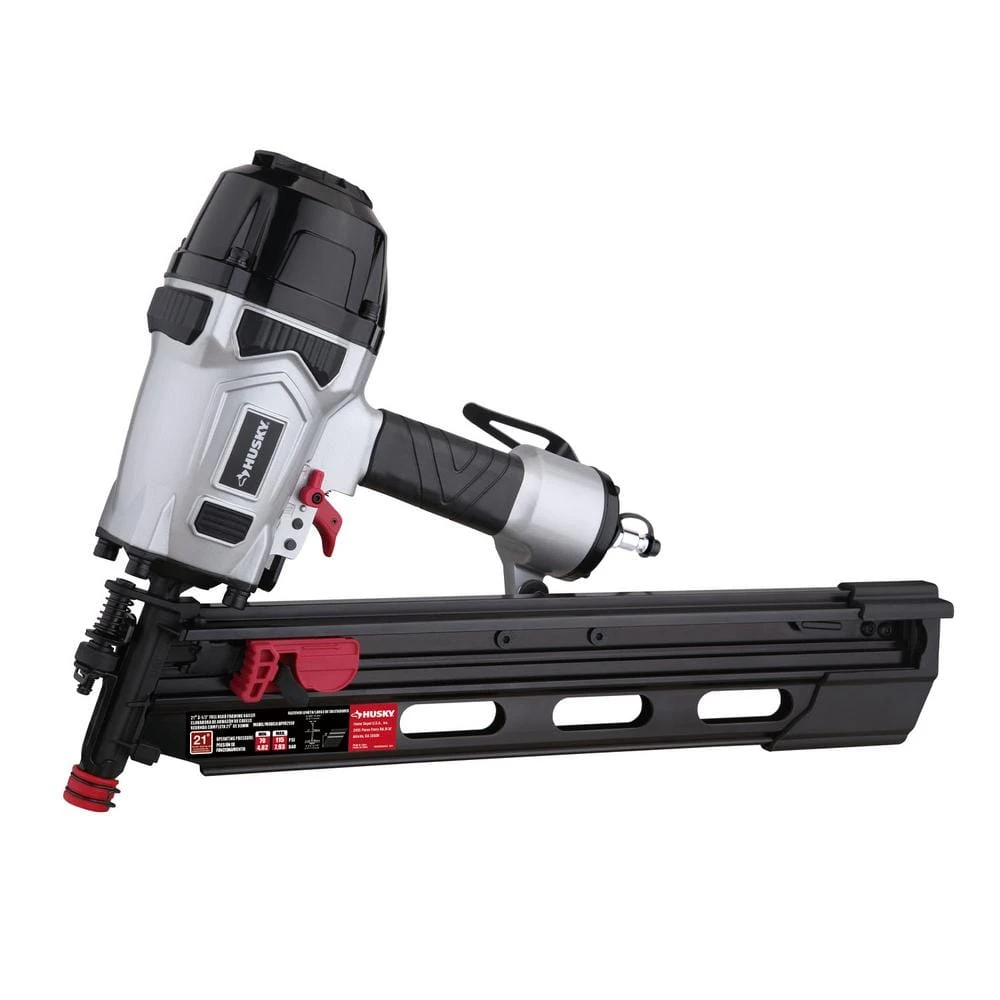 Husky Pneumatic 21-Degree 3-1/2 In. Full Round Head Framing Nailer 2 Husky Pneumatic 21-Degree 3-1/2 In. Full Round Head Framing Nailer - Image 2
