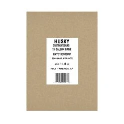 Husky 13 Gal. Drawstring Kitchen Trash Bags (300-Count) 7 Husky 13 Gal. Drawstring Kitchen Trash Bags (300-Count) -Husky Shop husky garbage bags hkyo13ds300w 4f 1000