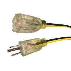 Husky VividFlex 25 Ft. 14/3 Gauge Medium Duty Indoor/Outdoor Extension Cord With Lighted End, Yellow 17 Husky VividFlex 25 Ft. 14/3 Gauge Medium Duty Indoor/Outdoor Extension Cord With Lighted End, Yellow -Husky Shop husky general purpose cords 23025hy a0 1000