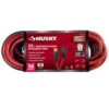 Husky 25 Ft. 14/3 Medium Duty Indoor/Outdoor Extension Cord, Red/Black -Husky Shop husky general purpose cords 63025hy 64 1000