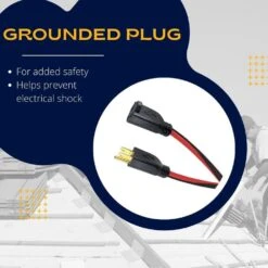 Husky 100 Ft. 14/3 Medium Duty Indoor/Outdoor Extension Cord, Red/Black -Husky Shop husky general purpose cords 63100hy 44 1000