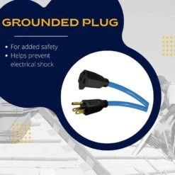 Husky 50 Ft. 16/3 Medium Duty Cold Weather Indoor/Outdoor Extension Cord, Blue 13 Husky 50 Ft. 16/3 Medium Duty Cold Weather Indoor/Outdoor Extension Cord, Blue -Husky Shop husky general purpose cords 80050hy 44 1000