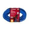Husky 100 Ft. 16/3 Medium Duty Cold Weather Indoor/Outdoor Extension Cord, Blue -Husky Shop husky general purpose cords 80100hy 64 1000