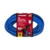 Husky 50 Ft. 12/3 Medium Duty Cold Weather Indoor/Outdoor Extension Cord, Blue -Husky Shop husky general purpose cords 85050hy 64 1000