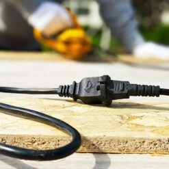 Husky 12 Ft. 16/2 Medium Duty Indoor/Outdoor Extension Cord, Black -Husky Shop husky general purpose cords fsex07 c3 1000