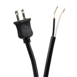 Husky 8 Ft. 16/2 Light Duty Indoor Power Tool Replacement Cord, Black -Husky Shop husky general purpose cords fsex12 a0 1000