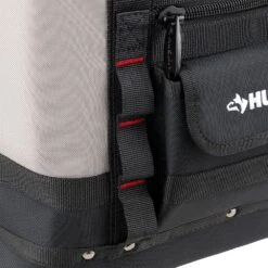 Husky 14 In. 5 Pocket Open Top Tote Tool Bag -Husky Shop husky grey husky tool bags hd60089 th fa 1000