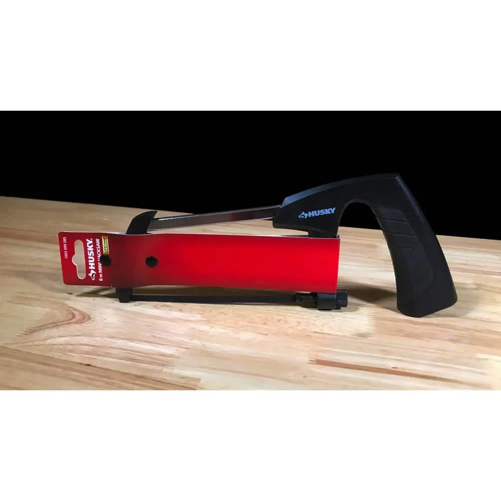 Husky 6 In. Mini Hacksaw With Replaceable Carbon Steel Blade 11 Husky 6 In. Mini Hacksaw With Replaceable Carbon Steel Blade - Image 11