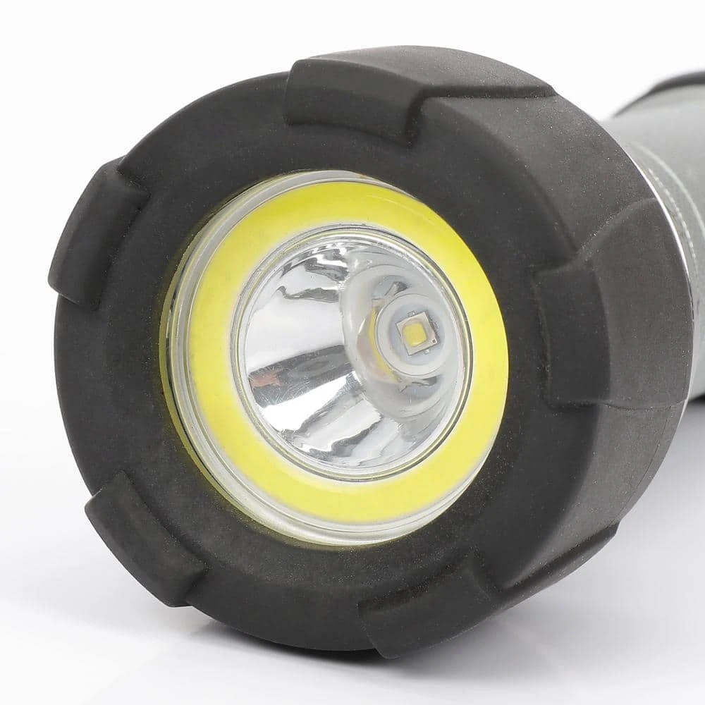 Husky 4AAA 350-Lumen LED Dual Beam Unbreakable Aluminum Flashlight 5 Husky 4AAA 350-Lumen LED Dual Beam Unbreakable Aluminum Flashlight - Image 5