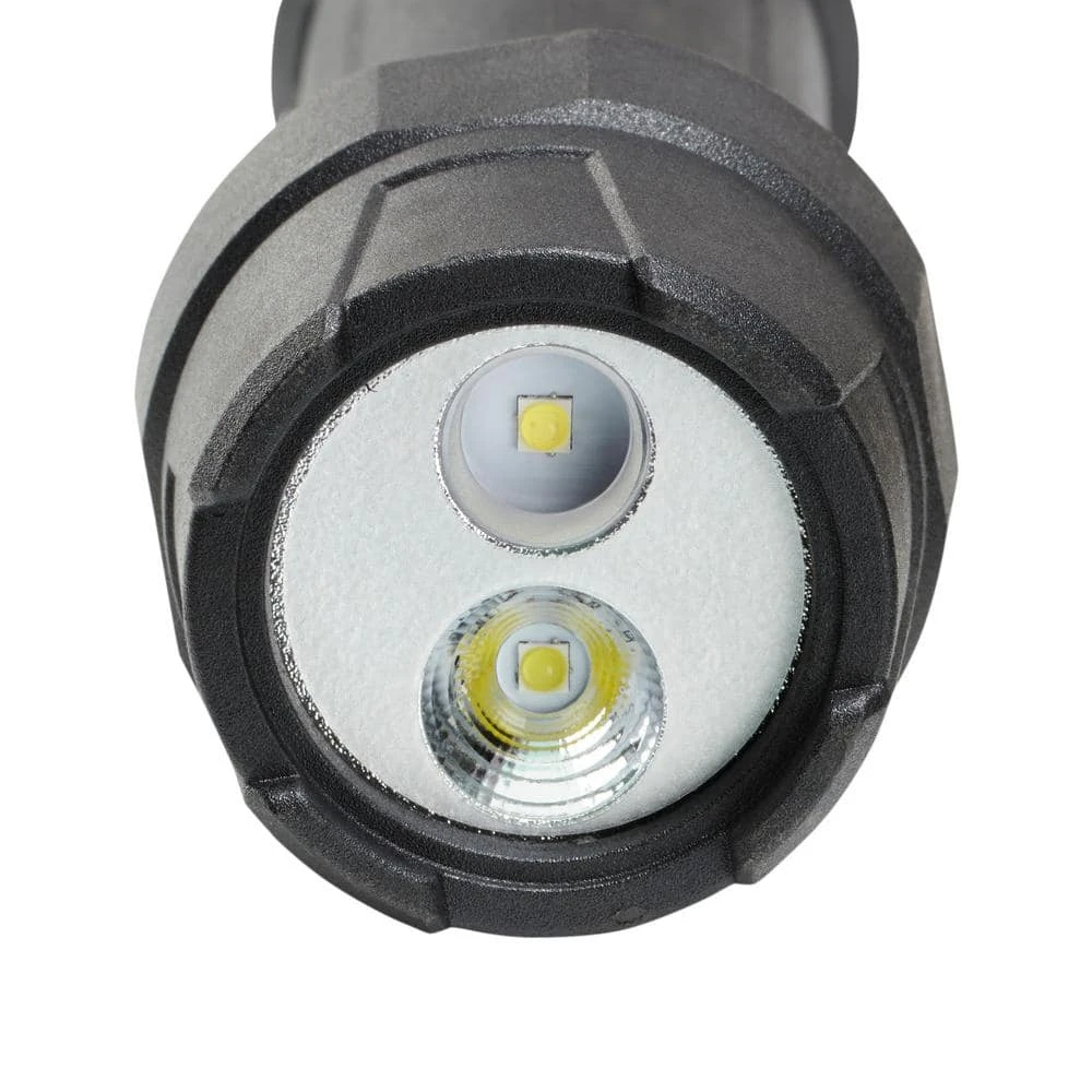 Husky 1000 Lumens Tough Stainless Steel Core Multi-Setting LED Flashlight, Impact And Water Resistant With Batteries 6 Husky 1000 Lumens Tough Stainless Steel Core Multi-Setting LED Flashlight, Impact And Water Resistant With Batteries - Image 6